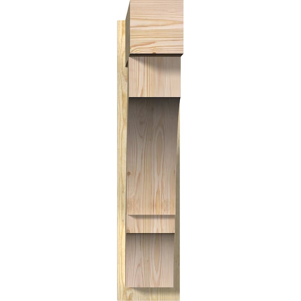 Balboa Block Rough Sawn Outlooker, Douglas Fir, 8W X 30D X 36H